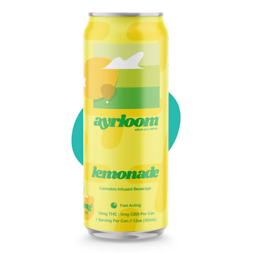 Ayrloom - 10mg THC 5mg CBD Infused Beverage - Lemonade