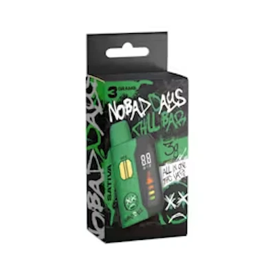 No Bad Days - 3g Disposable - Pineapple Durban - DISPOSABLES by No Bad Days at King of Budz