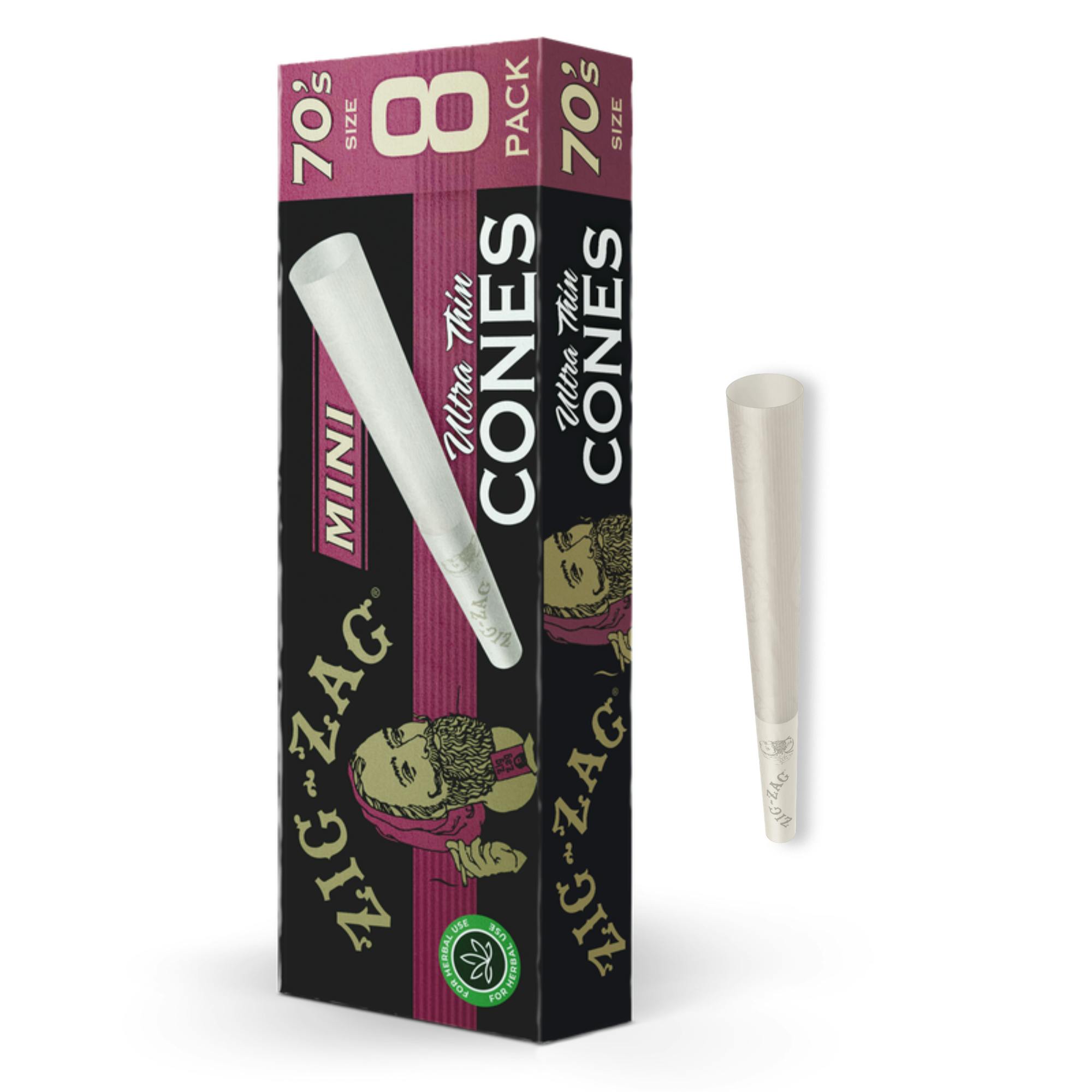 Product Ultra Thin Mini Cones - 70mm [8pk]