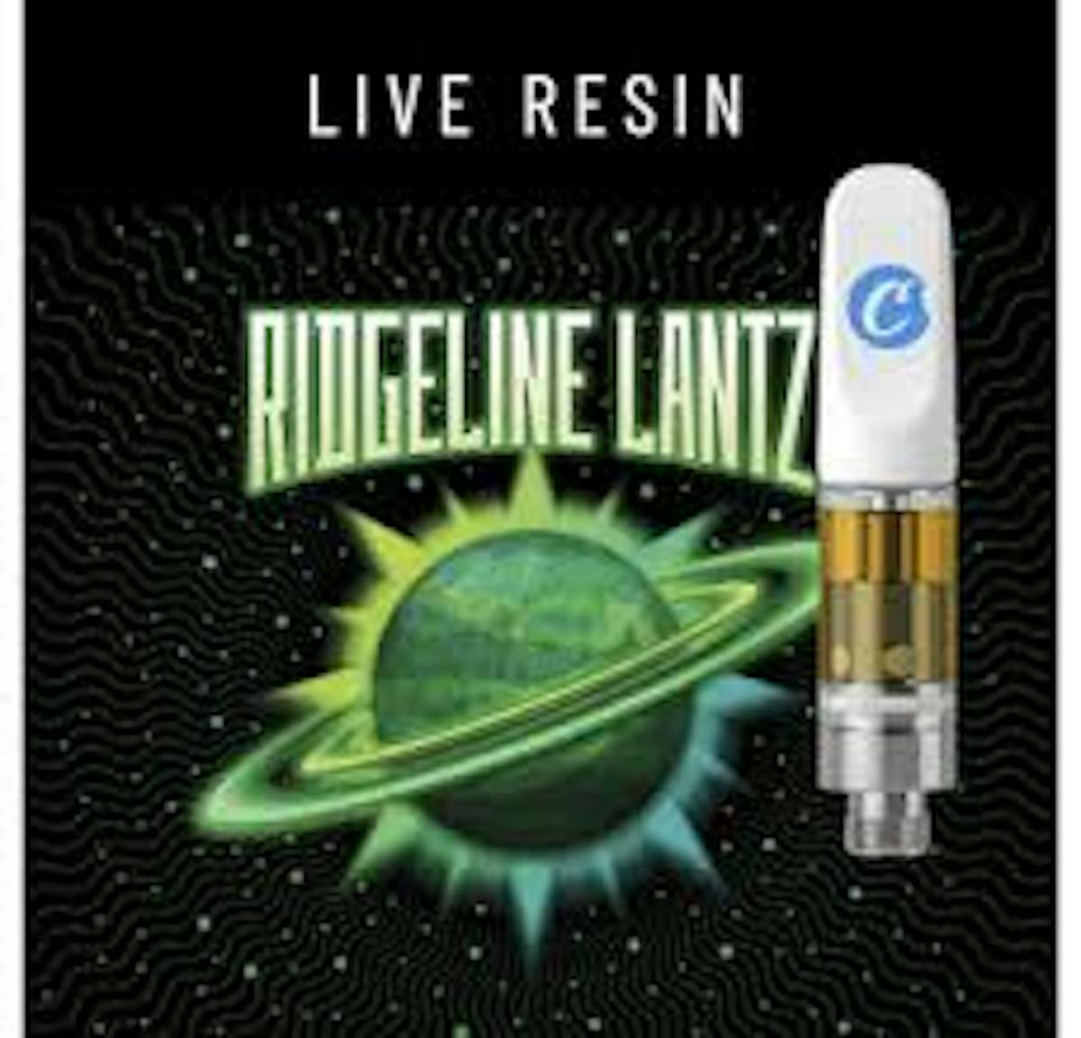 Photo of CK Ridgeline Lantz Live Resin Vape Cart 0.5