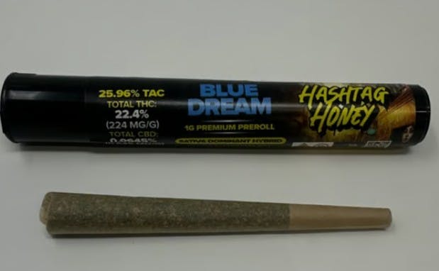 Hashtag Honey | Blue Dream | Pre-roll | 1g