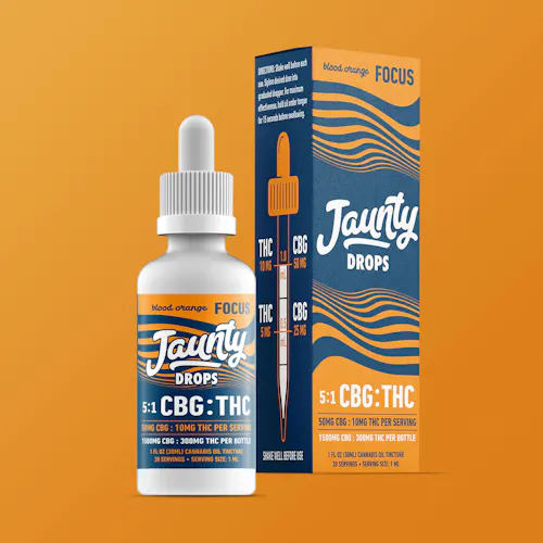 FOCUS Tincture | 5:1 CBG:THC | 30mL-2