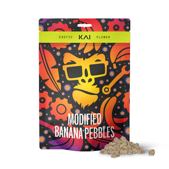 KAI Mixed Buds Modified Banana Pebbles 7g (hybrid, whole flower)
