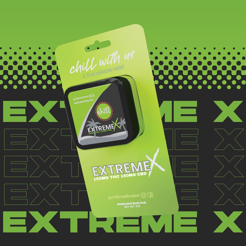 Chill Medicated - Extreme X Body Rub To Go 1:1 150mg