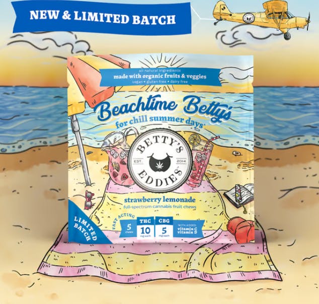Strawberry Lemonade Fruit Chews THC:CBG 100mg 10pk