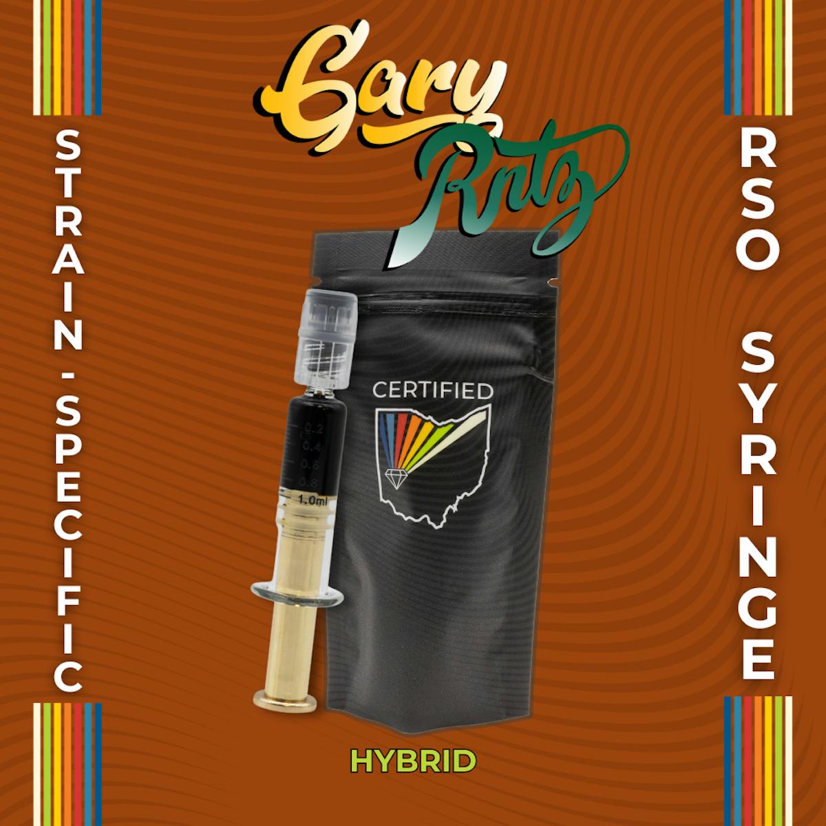 Photo of Gary Rntz RSO Syringe