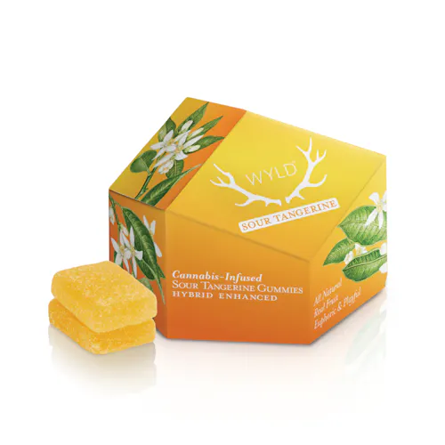 200mg | Sour Tangerine Hybrid Enhanced Gummies-1