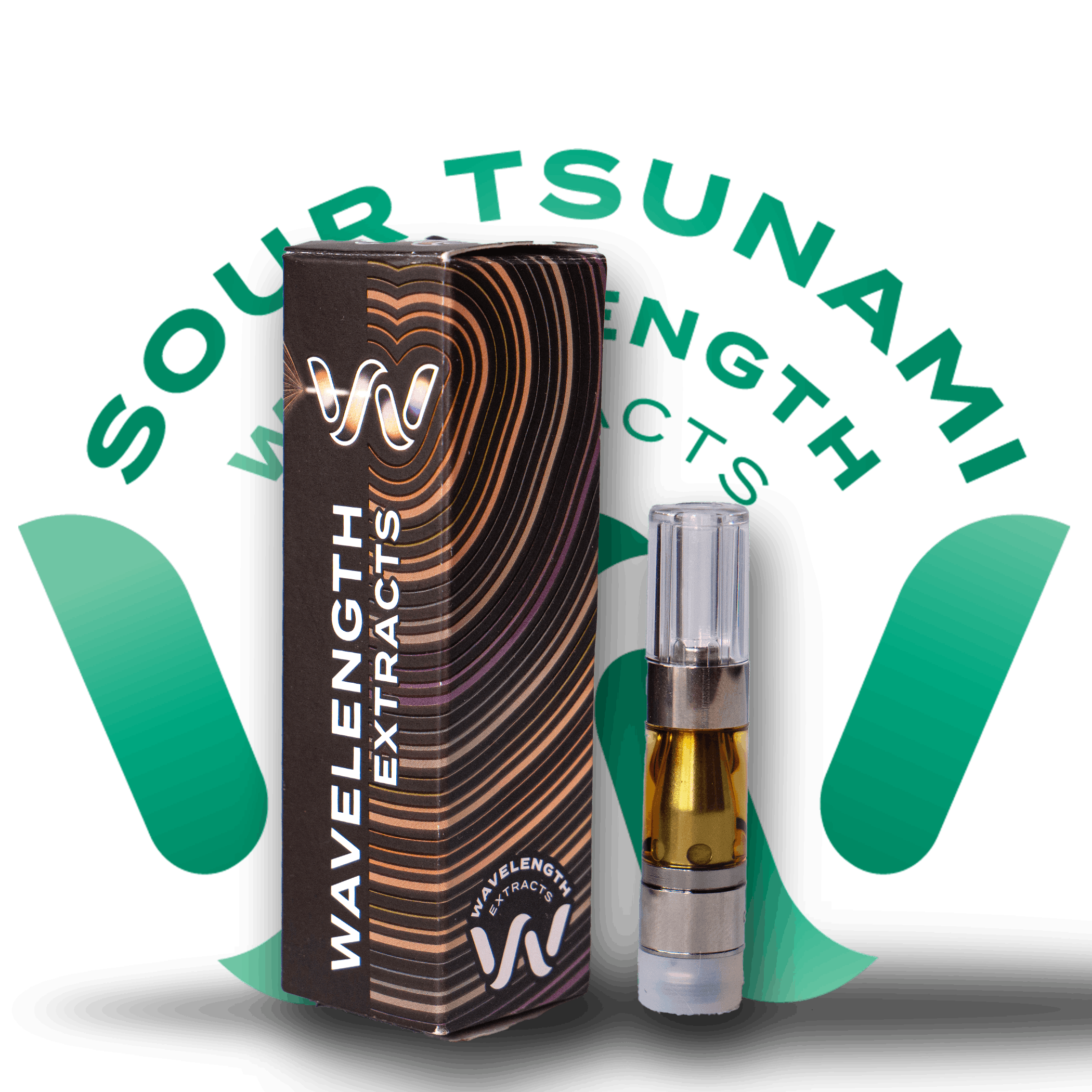 Wavelength Sour Tsunami - Distillate Cartridge for Sale Missouri