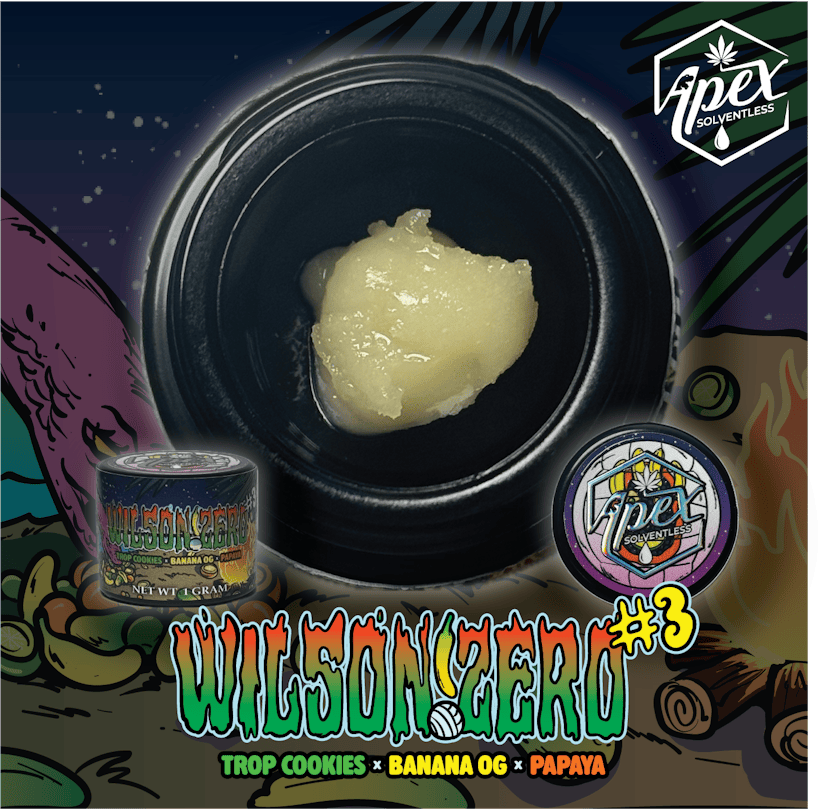 Apex Solventless Rosin | Wilson Zero #3