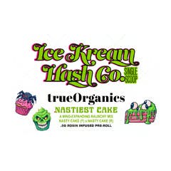 Ice Kream Hash Co. | Nastiest Cake Single Scoop Rosin Infused Pre-Roll | 0.5g
