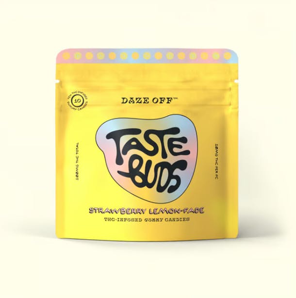 Product AZ Daze Off Taste Buds Gummies - Strawberry Lemon-Fade 100mg (10pk)