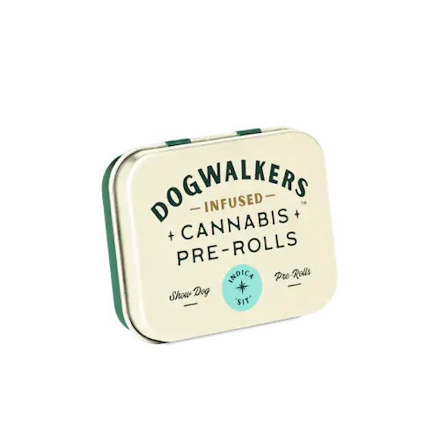 Dogwalkers Infused Pre-Roll Pack Animal Scout #10 5pk/2.25g (indica, infused pre roll packs)