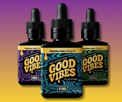 Good Vibes | Golden Yuzu Sativa Rosin "Liquid Gummies" | 500mg | Chelsea  Cannabis