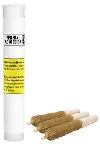 GENERAL ADMISSION: Tester Pack Infused PreRoll (3x0.5g)