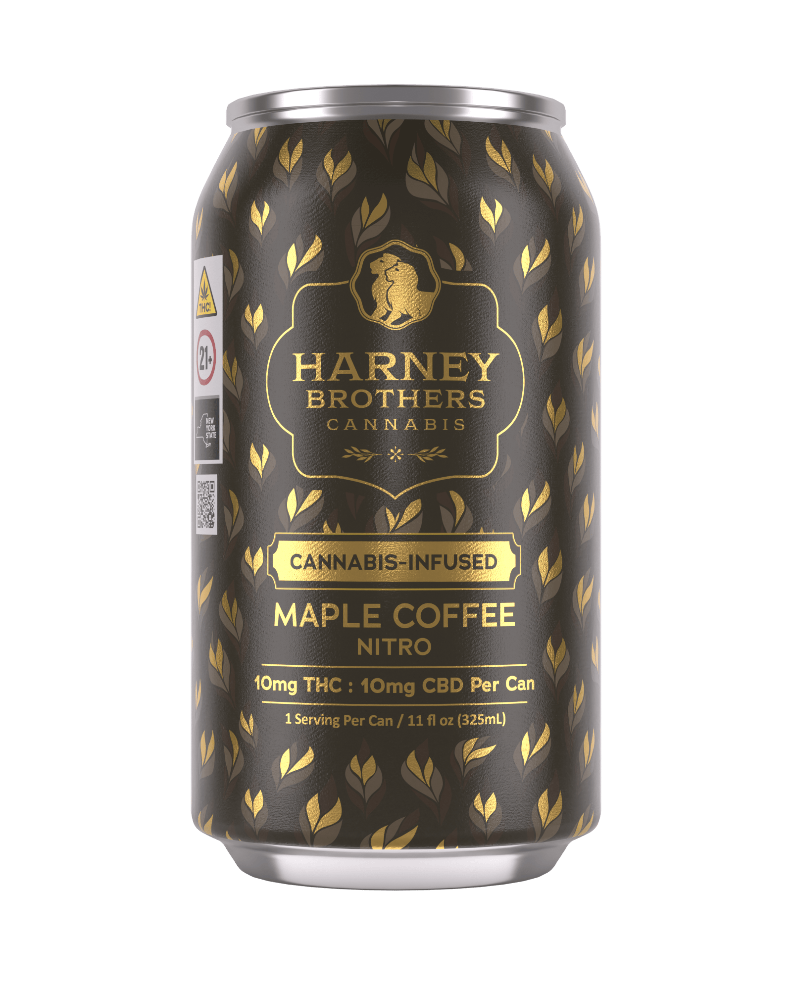 Harney Brothers Cannabis MAPLE COFFEE Nitro Can 11oz