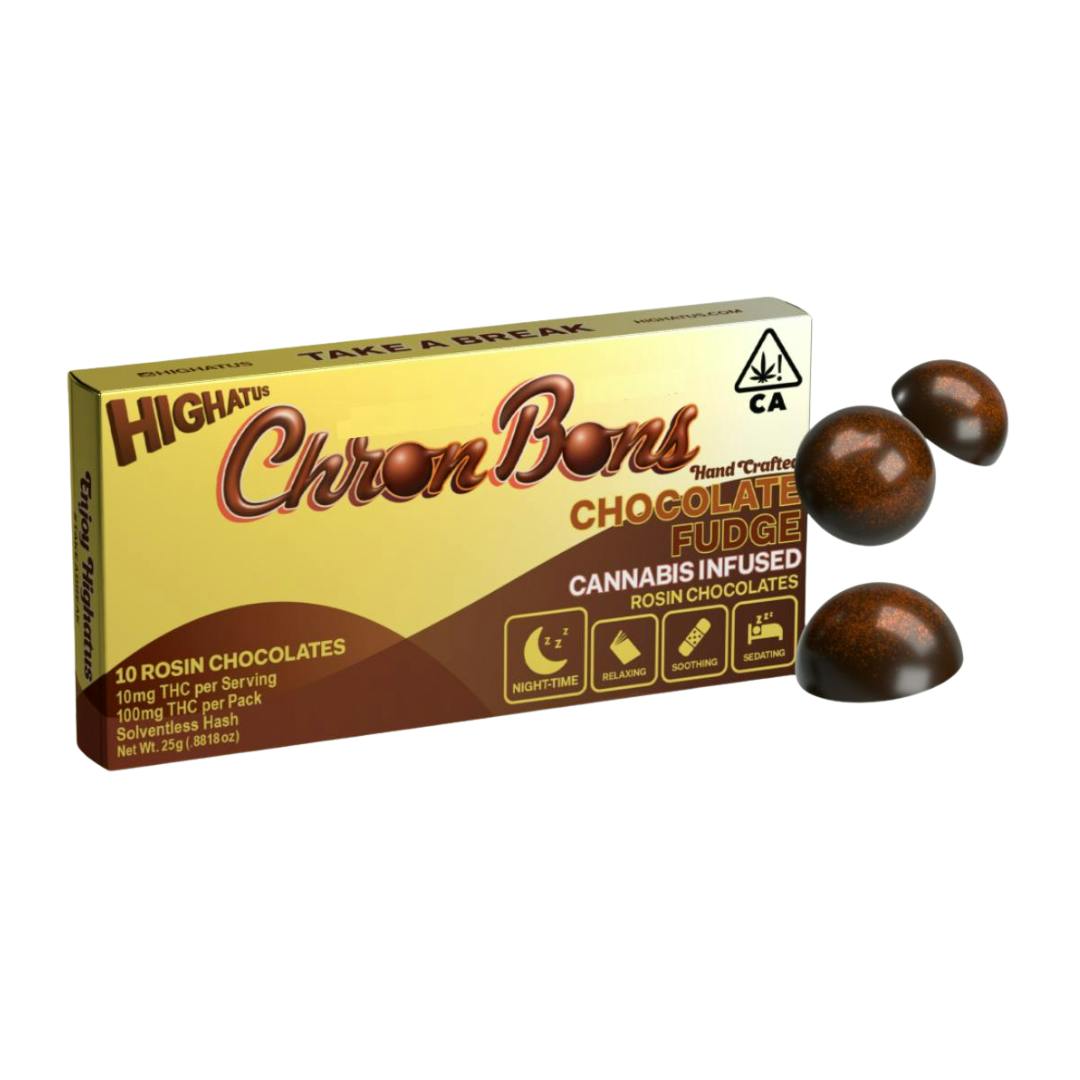 CHOCOLATE FUDGE CHRONBONS 10PK-0