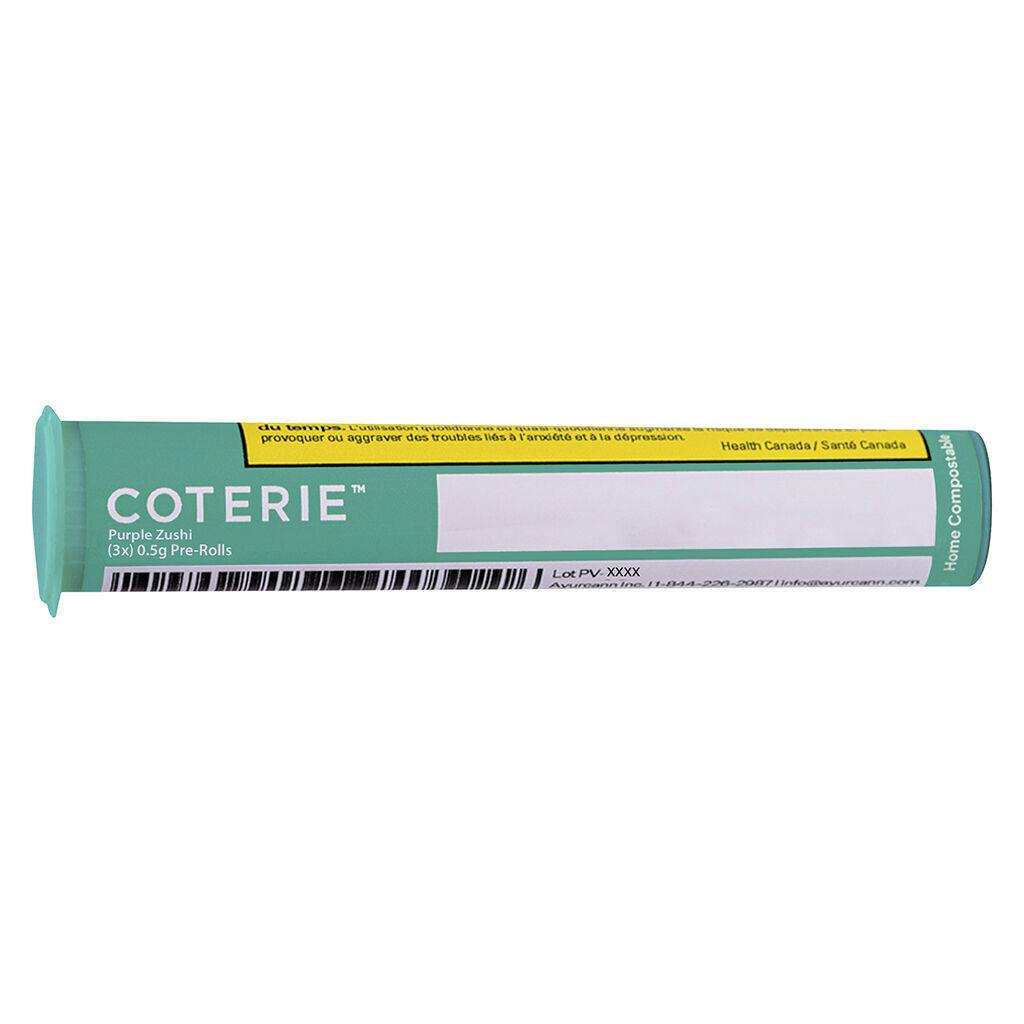 Coterie - purple zushi prjs - 3x0. 5g