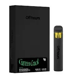 Off Hours - Green Crack All-In-One 1G Vape Pen