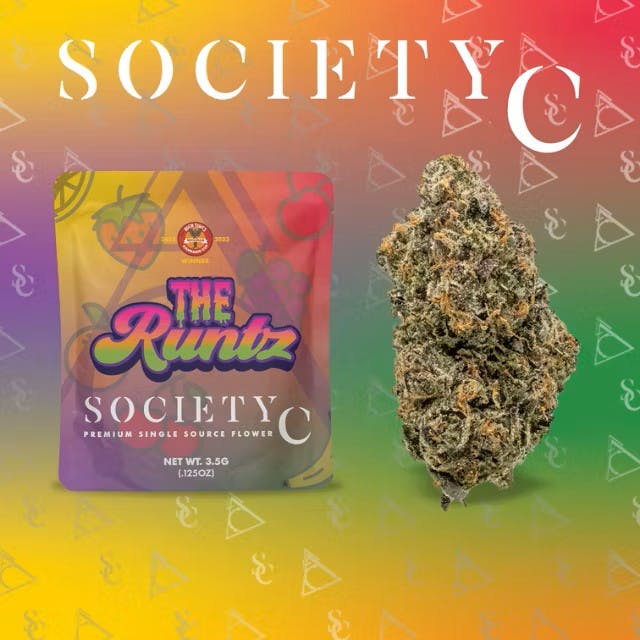 Product: SOCIETY C | THE RUNTZ | BULK | INDICA/HYBRID