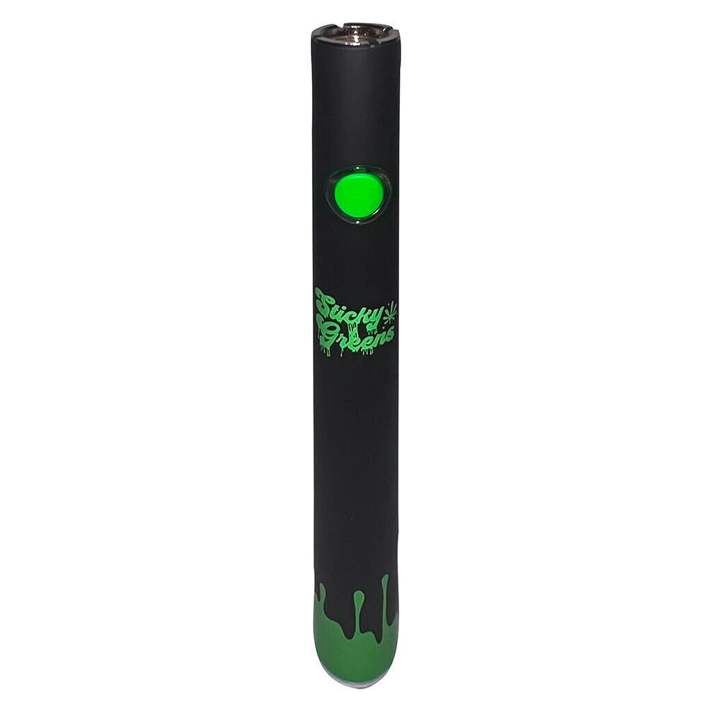 Sticky Greens - Slime Drip 510 Battery - Black-0