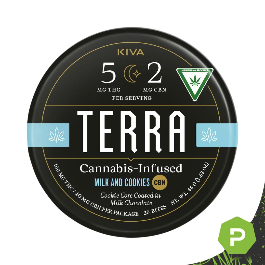 Terra Terra Milk and Cookies CBN Bites [20pk] (100mg THC : 40mg