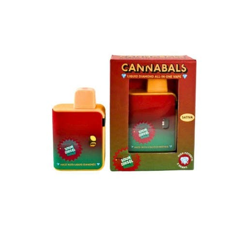 Cannabals | Sour Diesel | Disposable Vape | 2g