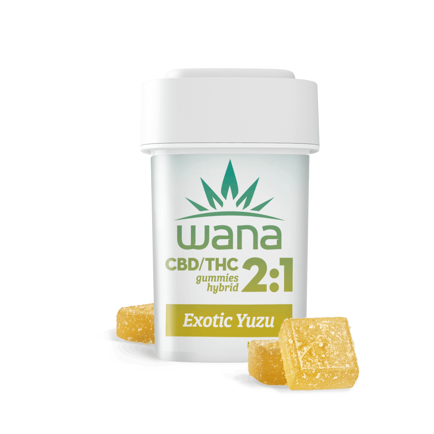 Classic Exotic Yuzu 2:1 CBD/THC Gummies [10 pack] | 100mg