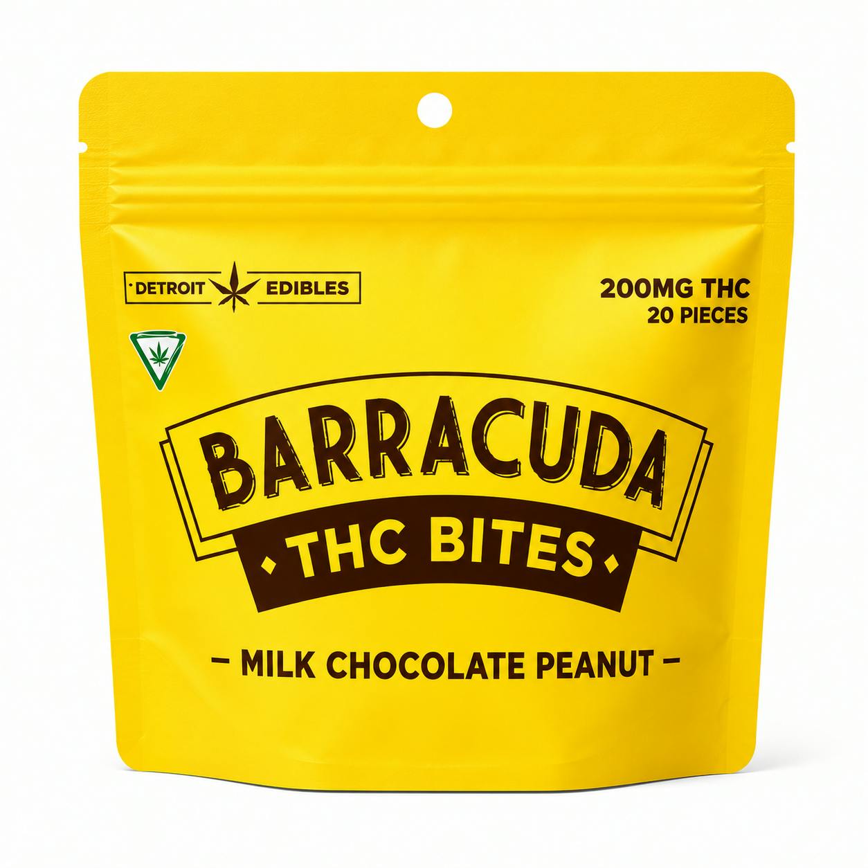 Barracuda - 200mg Bites - Milk Chocolate Peanut