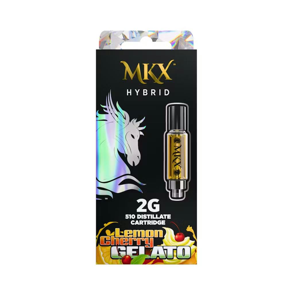 Buy MKX - 2g Cart - Lemon Cherry Gelato (H) Cartridges Cannabis