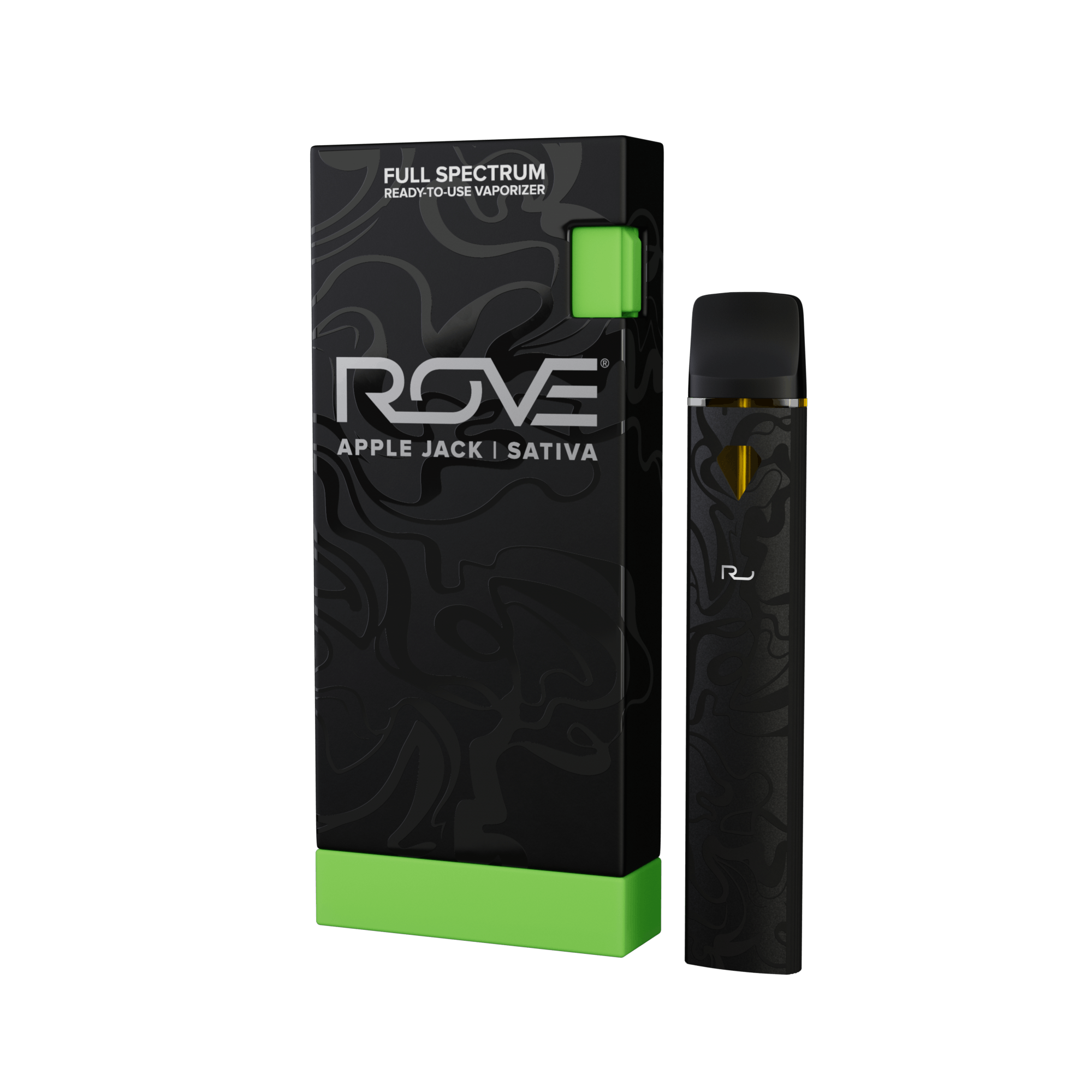 Rove | Apple Jack | 1g AIO Melted Diamond Live Resin Vaporizer (Ready-To-Use)