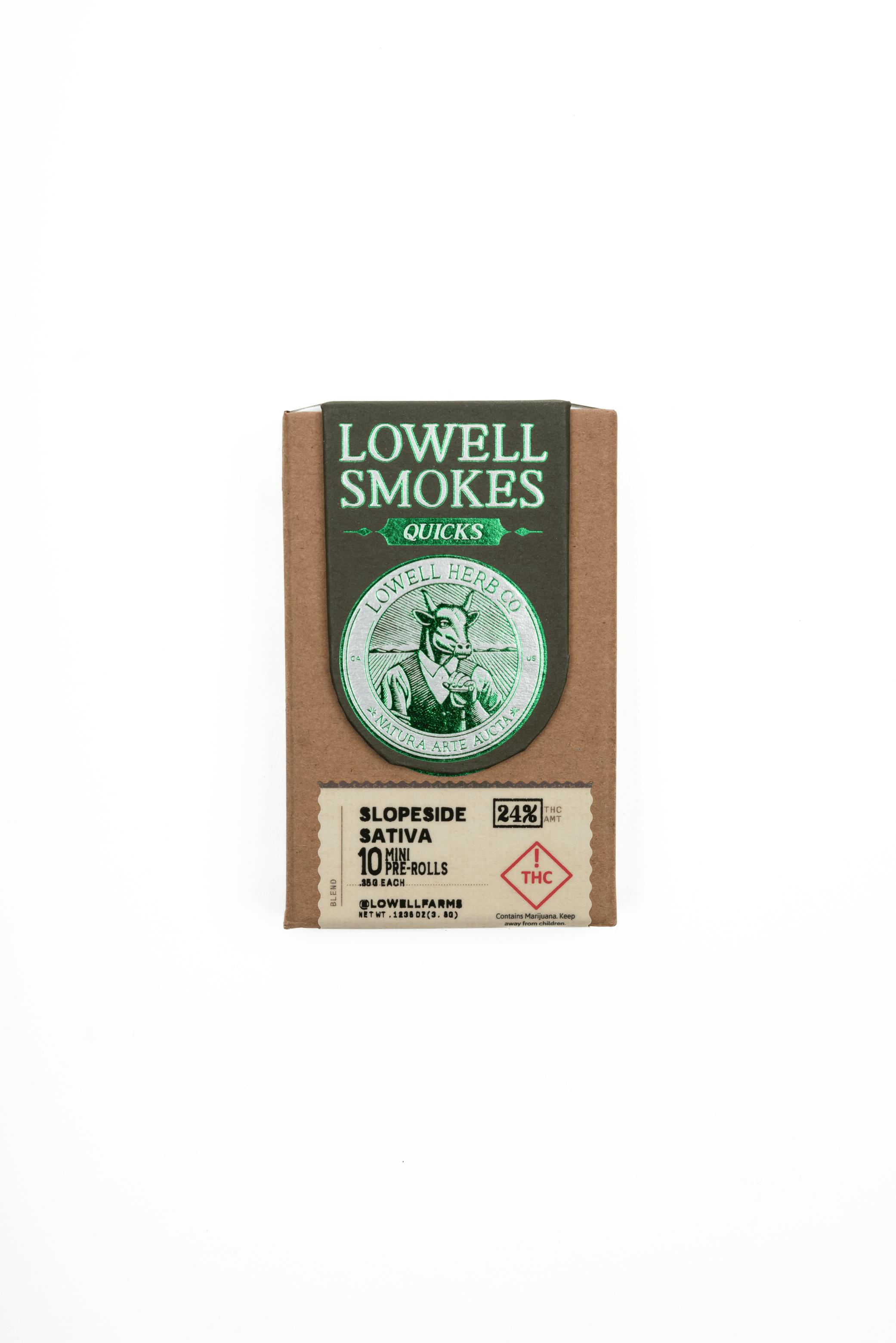 Lowell Smokes Preroll 10 Pack | Sandia Sativa