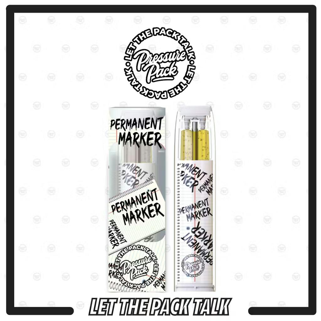 Pressure Pack - 2g Disposable - Permanent Marker