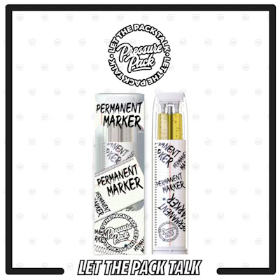Pressure Pack - 2g Disposable - Permanent Marker