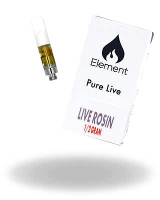 Product: Element | Solar Flare #1 x Unicorn Meat Pure Live Rosin Cartridge | 0.5g