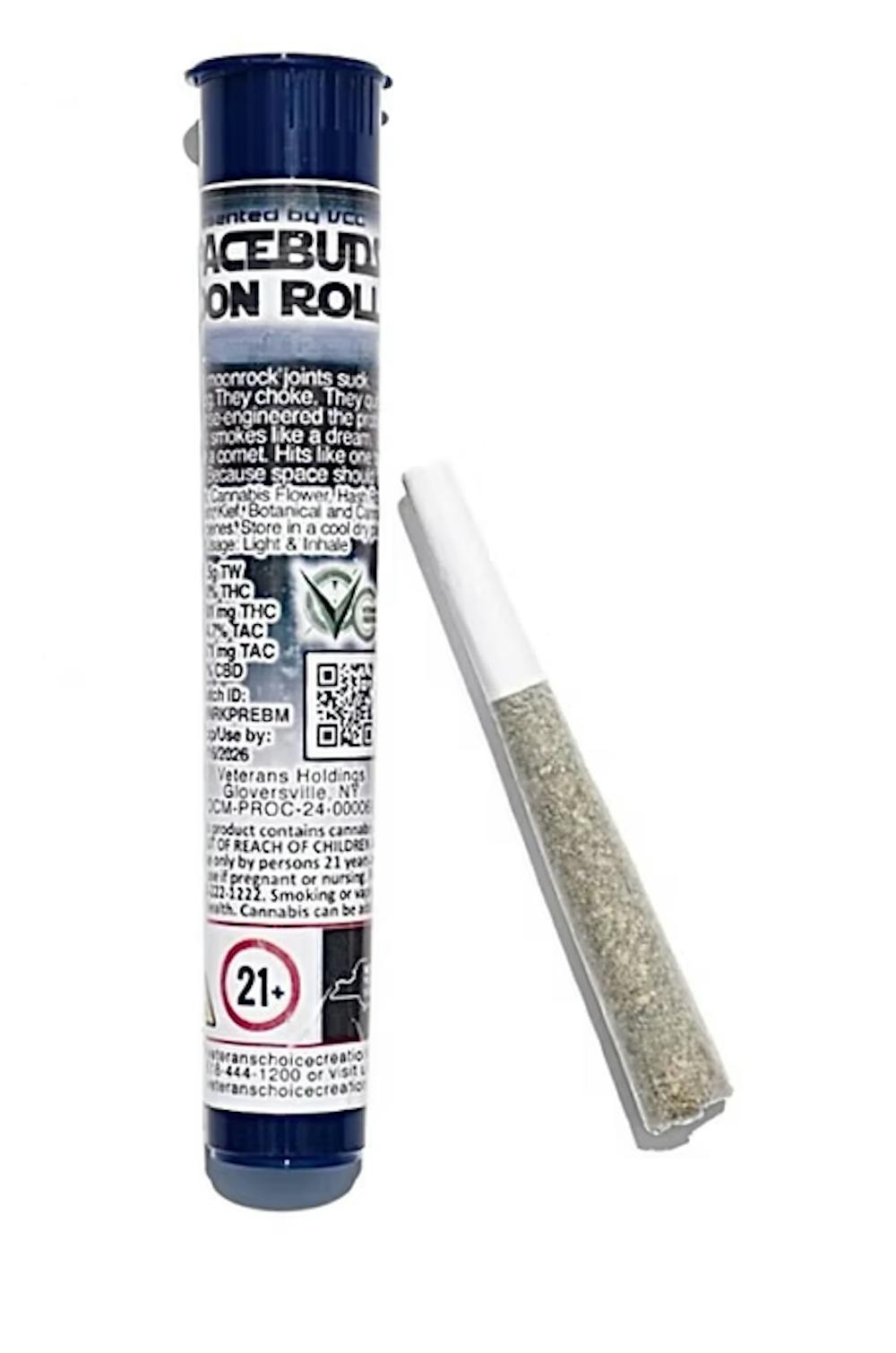 Product Moonrock Infused Preroll | Pina Colada Moon Roll (H) Spacebuds