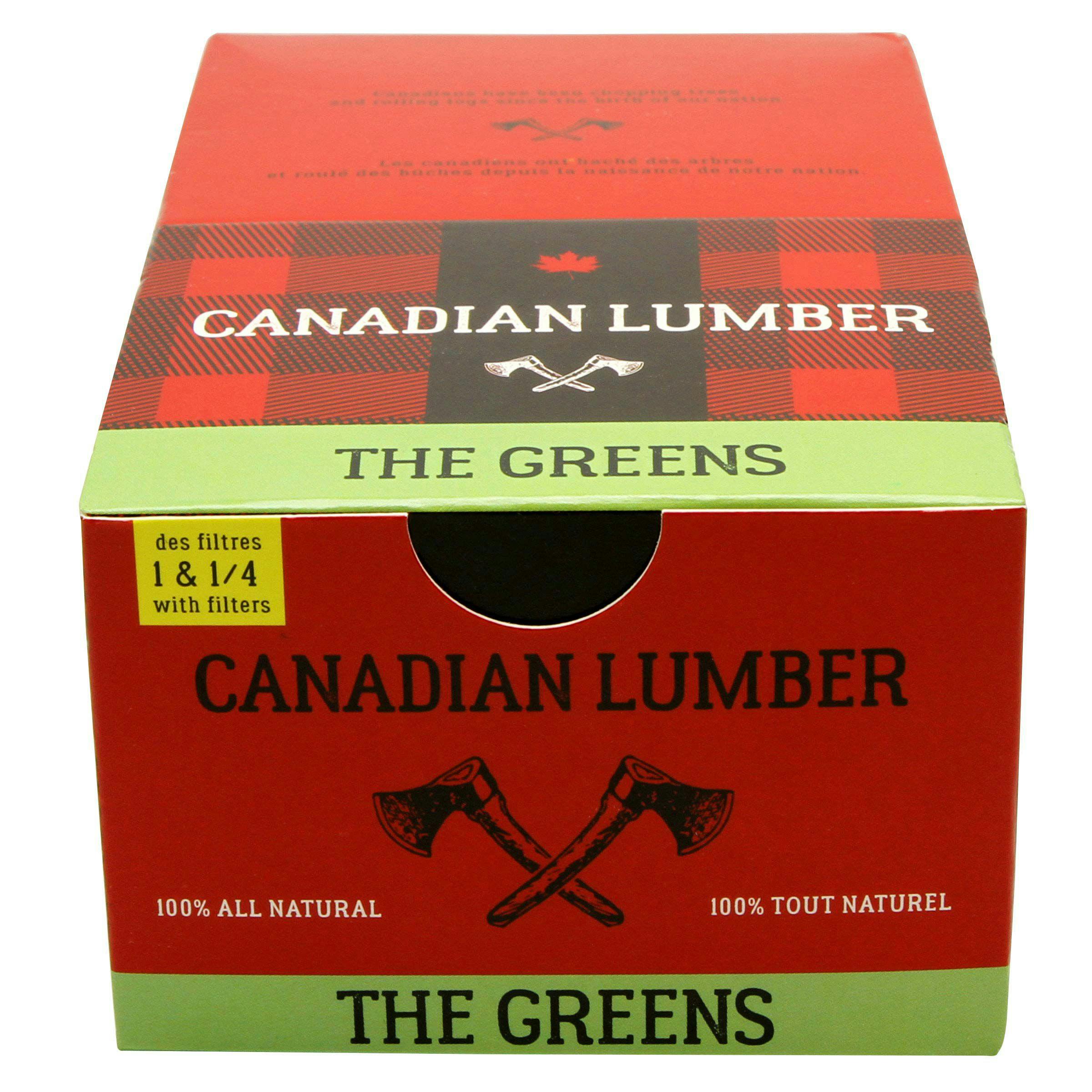 6 Pack - 1.25 All Natural Rolling Papers w/ Tips - Canadian Lumber