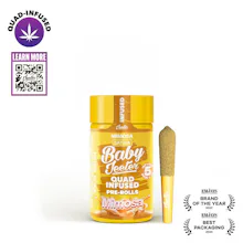 Jeeter - 5-Pack .5g Quad Infused Prerolls - Mimosa