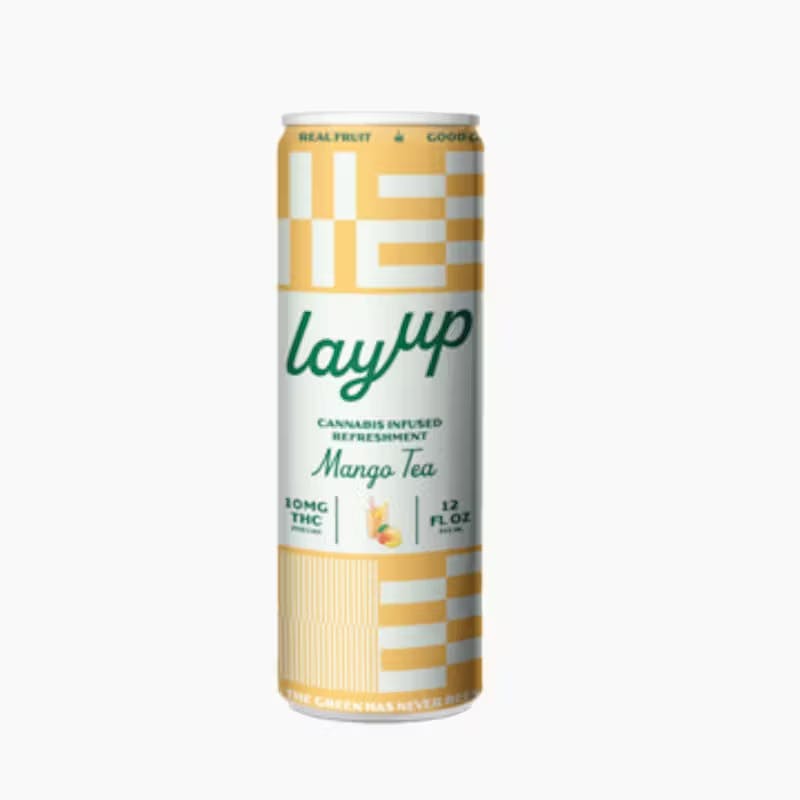 LayUp | Mango Tea 12oz Single Can | 10mg