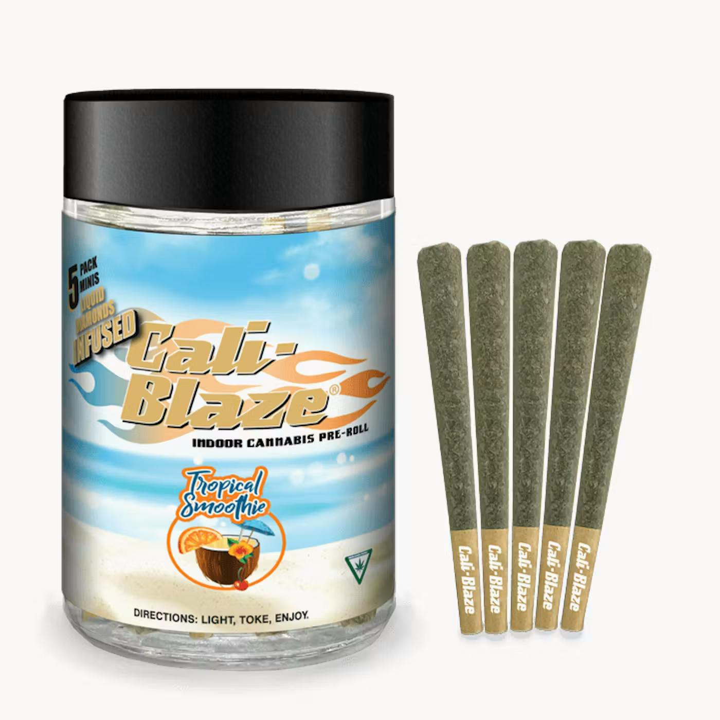 Product Cali-Blaze | Tropical Smoothie | Infused Minis /5pk
