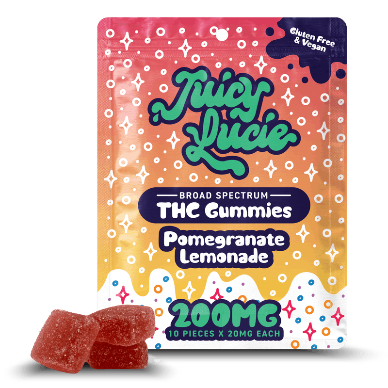 Product: Juicy Lucie | Gummies - Pomegranate Lemonade - 200mg