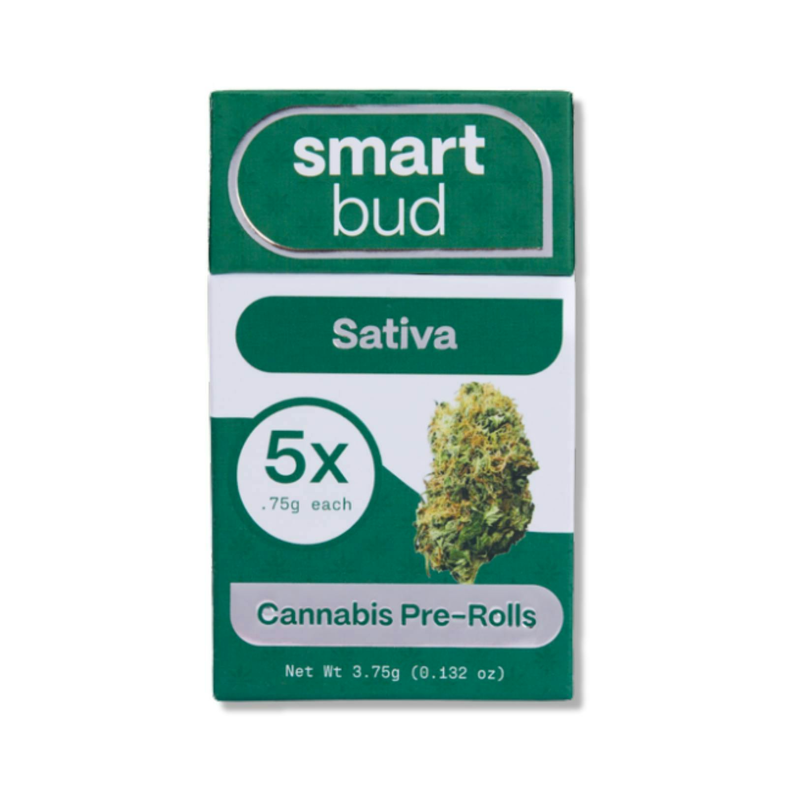 SmartBud Super Sour Diesel 5pk 3.75g Pre-Rolls