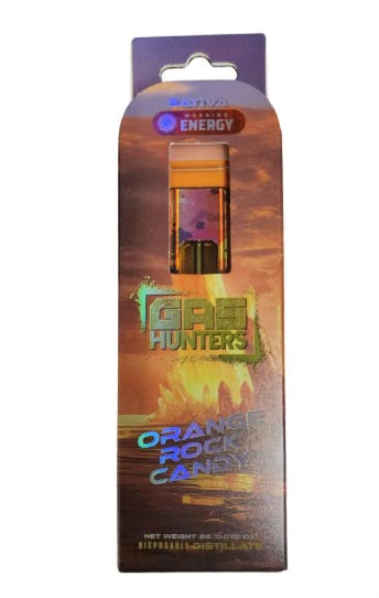 Gas Hunters | Disposable Vape - 2g - Orange Rock Candy