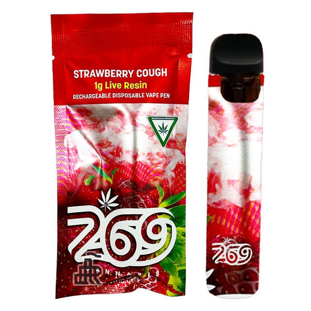 269 Cannabis Strawberry Cough | Live Resin | Disposable - Refinery  Dispensary