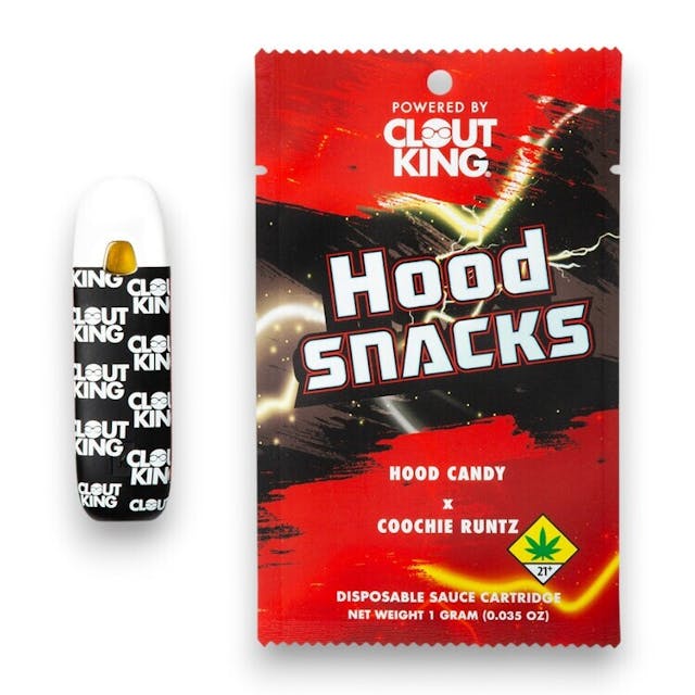 Clout King: Hood Snacks - 1g Disposable