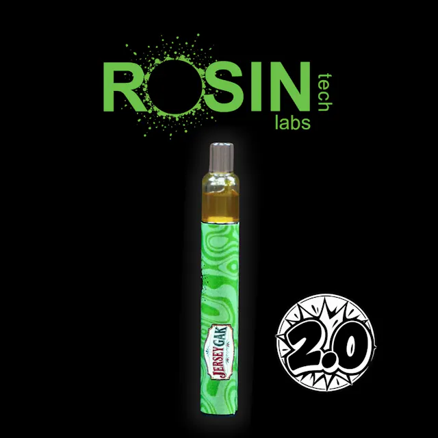 Rosin Tech Labs Rosin Vape 2.0 Jersey GAK 1g (indica hybrid, live rosin disposable)