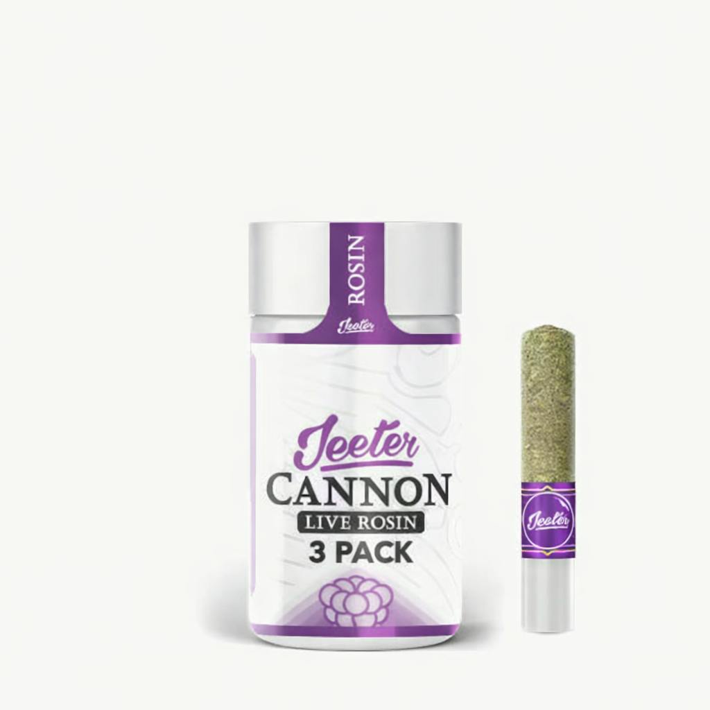 Jeeter - 3-Pack .5g Live Rosin Cannons - Pinkcasso