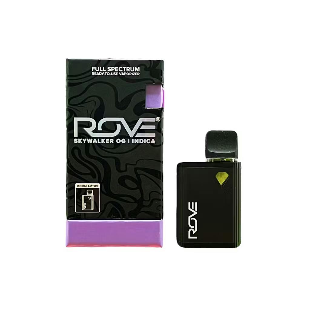 Rove Rove - Skywalker OG - Live Resin Diamonds Minibar Disposable Vape -  0.5g