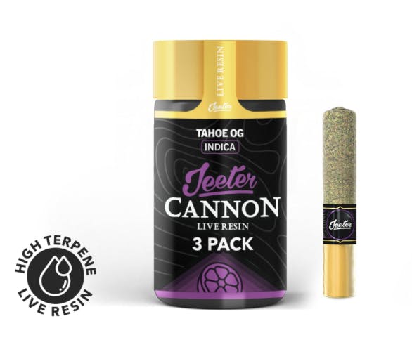 Jeeter | Live Resin Infused Pre-Roll 3-Pack - 1.5g - Venom OG