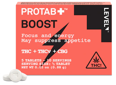 Protab - 100mg 5:3:1 (THC:THCV:CBG) Tablets - Boost