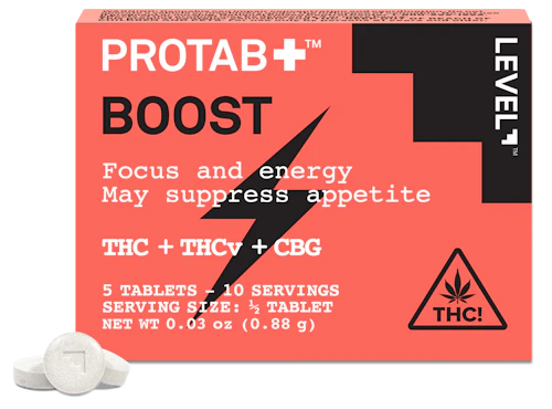 Protab - 100mg 5:3:1 (THC:THCV:CBG) Tablets - Boost